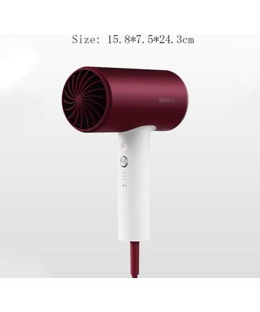 ADITAM Mini Hair Dryer with Diffuser Professional Portable 1600W Negative Ion Ceramic Tourmaline Ac Motor Blow Dryer Double The Comfort - Buy Online on GoSupps.com