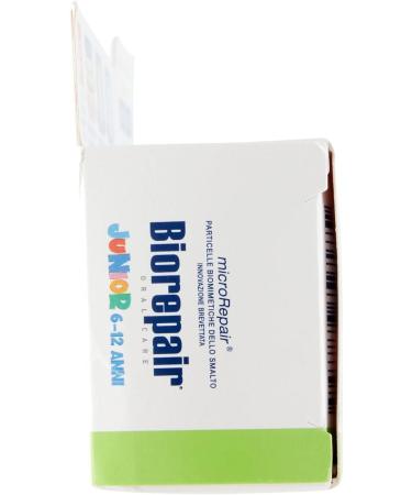 Biorepair Oral Care Junior Toothpaste 7-14 Years Fluoride Free with Mint Extract - 2.53oz Tube | Italian Import - Buy Online on GoSupps.com