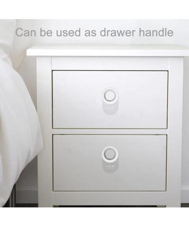 Toilet Seat Handle - Avoid Touching, Adhesive Lid Lifter - 2 PCS White and Grey Bathroom Accessories - Buy Online on GoSupps.com