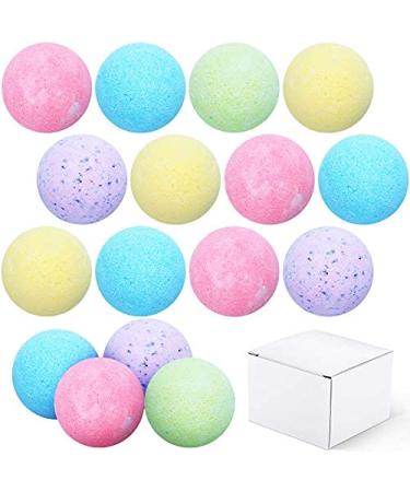 16-Piece Aromatherapy Shower Bombs - Colorful Steamers for Shower Spa, Perfect for Valentine's Day - Buy Online on GoSupps.com