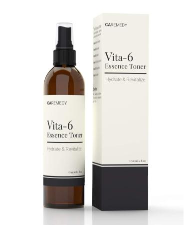 Vita6 Essence Toner Skin Care - Face Moisturizer Hydrating Setting Spray Revitalizing Vitamin Retinol Serum Anti Aging Korean Beauty Dark Spot Corrector 120ml 4 Fl Oz (Pack of 1)