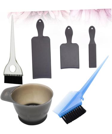 DOITOOL 1 Set Hair Dye Brush Comb Hair Color Dye Brush Hair Tinting Bowl Salon Hair Color Kit Hair Dye Comb Hair Dye Bleach Kit Mesh Make up Bag Hair Color Paddle Tool Thicken - Buy Online on GoSupps.com