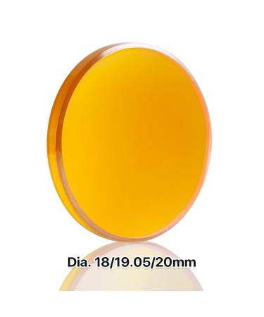 Cloudray CO2 Laser Lens 18mm Laser Mirror CO2 Laser Focal Lens CO2 Focus Lens PVD ZnSe for CO2 Laser Engraving Cutting Machine Laser Cutter 30W-100W Dia 18mm FL50.8mm Dia 18mm(0.71) 1 Count (Pack of 1) - Buy Online on GoSupps.com