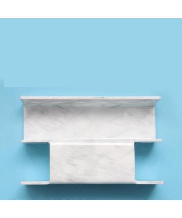 Fenteer 6 Hole Eyelash Tweezers Display Stand | Marble Acrylic Storage Organizer for Beauty Essentials - International Shipping Available - Buy Online on GoSupps.com