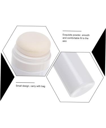 1pc Compact Baby Container with Puff Powder Dispenser Small Container Hat Loose Powder Suit Mini Cosmetic Baby Care Powder Pouf Pp - Buy Online on GoSupps.com