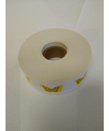Yellow Butterfly Tanning Stickers - Full Roll of 1000 | Perfect for Tan Lines & Body Art - International Shipping Available - Buy Online on GoSupps.com