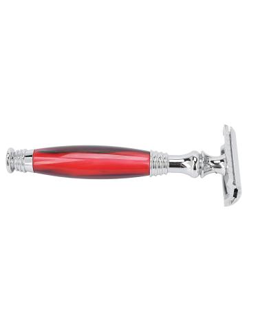 Reusable Safety Razor - Long Handle Double-Edged Shaving for Men & Women | Eco-Friendly & Clean Shave - Buy Online on GoSupps.com