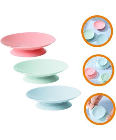 3pcs Healvian Kids Bowl Suction Pad Stickers - Suction Cup Silica Gel, Sucker for Strong Grip - Buy Online on GoSupps.com