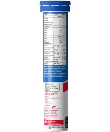 Fast&Up Reload - Strawberry - Instant Electrolytes & Hydration - 80 Effervescent Tablets (4 x 20) - Saver Multipack Strawberry 20 count (Pack of 4) - Buy Online on GoSupps.com