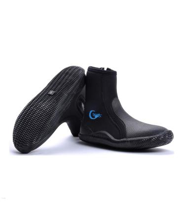 yonsub Wetsuit Booties Men Women-Surf Booties Neoprene Shoes with Puncture Resistant Sole 3mm 5mm for Watersports Beach Boat,AKE Mud Kayak and More 8
