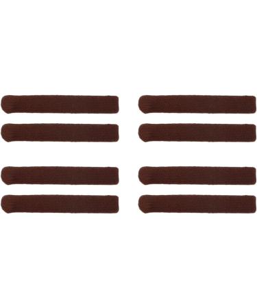 Amagogo 4 Pairs Eyeglass Temple Holder | Non-Slip Ear Pads & Grip Pads in Brown - Perfect Eyewear Accessory for Comfort & Security - Buy Online on GoSupps.com