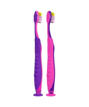 Colgate Kids Trolls Toothbrush - Extra Soft Bristles - 2 Count - Buy Online on GoSupps.com