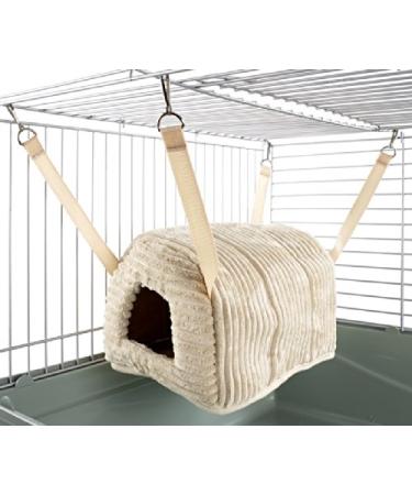 Little Friends Cuddle Up Rat Chinchilla Igloo Luxury Cream Small