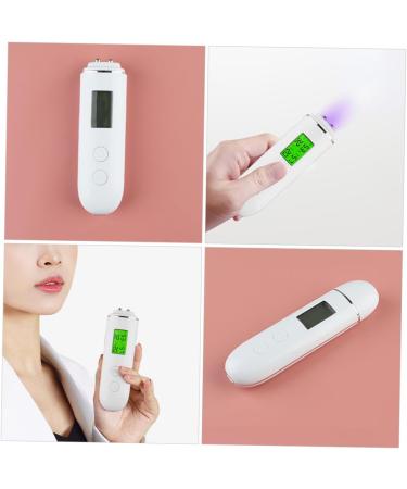 WOONEKY Skin Tester Skin Hydration Gauge Oil Skin Hydration Sensor Plastic Shell White - Buy Online on GoSupps.com