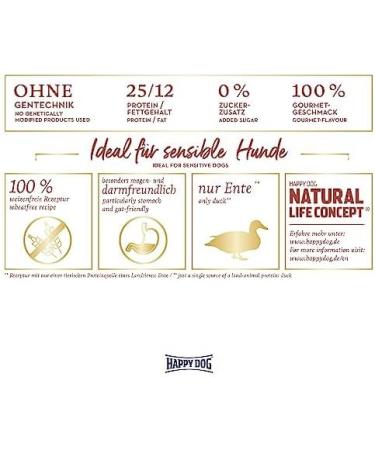 Happy Dog Supreme Sensible Lombardia Duck & Riso Italiano - 11kg Dry Food for Adult Dogs - Premium Quality International Shipping - Buy Online on GoSupps.com