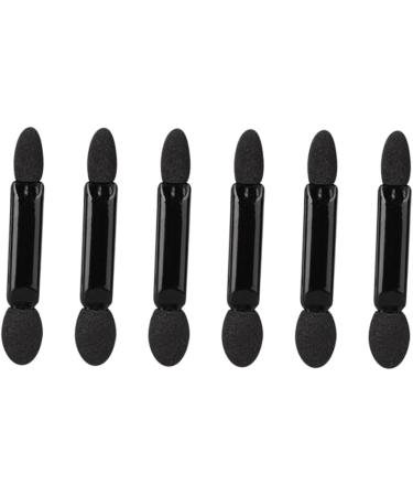 FOMIYES 200 pcs Makeup Double-ended Sponge Eye Eyeshadow Shadow Tipped Black Brush Mx2pcs Blackx2pcs - Buy Online on GoSupps.com