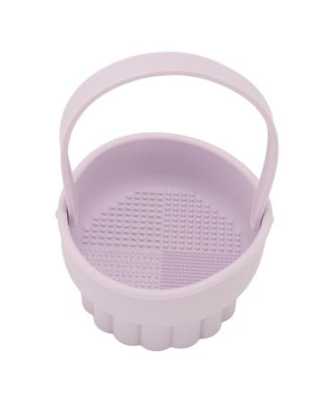 Makeup Brush Cleaner Bowl - Foldable Silicone Cleaning Tool for Brushes Sponges & Puffs | Portable Travel Brush Cleaner - Buy Online on GoSupps.com