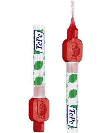 Tepe Original Interdental Brushes - Easy Cleaning for Gaps - 0.5 mm Diameter - 1 x 8 Red Brushes (Pack of 3) - International Shipping Available - Buy Online on GoSupps.com
