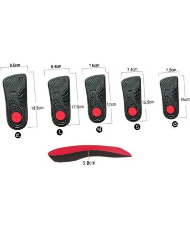 3 Pairs Orthotic L-Shaped Insoles - Arch Support Shoe Pads for Ultimate Comfort | International Shipping - Buy Online on GoSupps.com