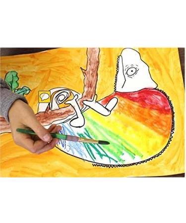 Faber-Castell Gel Sticks - 12 Twistable Watercolor Crayons for Kids with Brush - Buy Online on GoSupps.com