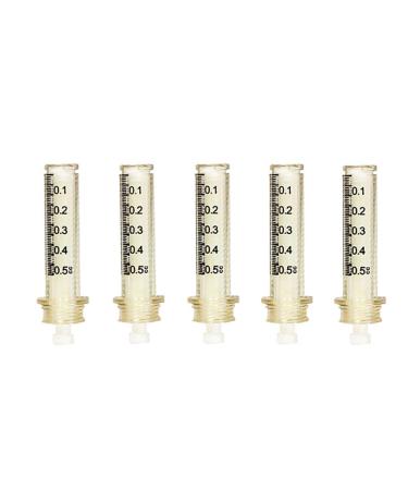 Disposable Sterile Ampoule Head 1 Set 5 x Ampoule Head (0.5 ml 5 pcs) 0.5 ml Ampoule 5 pcs