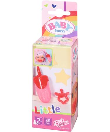 Buy BABY born 833131 Little Bottle & Pacifier - 36cm Baby Doll Accessories | International Shipping Available - Buy Online on GoSupps.com