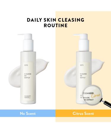Sioris Cleanse Me Softly Milk Cleanser - Vegan Daily Gentle Cleanser for Dry & Sensitive Skin | Citrus Scent Natural Ingredients - Buy Online on GoSupps.com