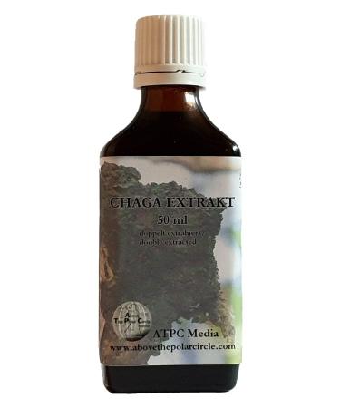 Chaga extract in drop form 50ml without added alcohol
