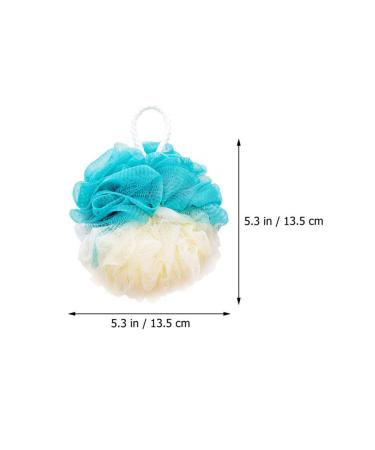 Buy 8pcs Color Matching Bath Ball Foam Loofah Sponge Set | Natural Mesh Shower Sponges for Body Wash & Bathing - International Shipping Available - Buy Online on GoSupps.com