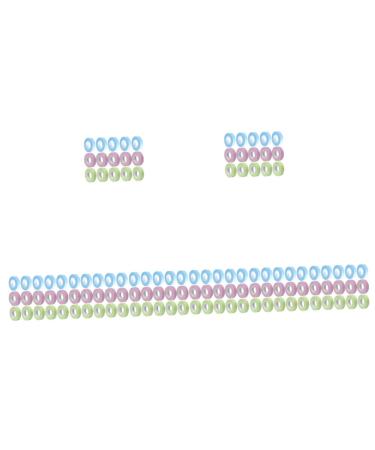 FRCOLOR 120 Rolls Lash Tape Lash Adhesive Extension Tape Fabric Tape for Eyelash K Tape Makeup Tape Eyelash Tape Eyelash Fabric Tape Lash Tapes Make up Abs With Holes Eye Patch