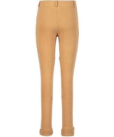 TuffRider Girl's Starter Lowrise Pull-On Jods Breech 6 Sand - Comfortable and Stylish Equestrian Riding Pants for Girls - Buy Online on GoSupps.com