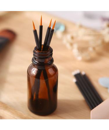 100pcs Disposable Eyeliner Brush Set | Makeup Applicator for Women | Practical & Durable Eye Tools | Artificial Fiber Makeup Brushes in Black - Buy Online on GoSupps.com