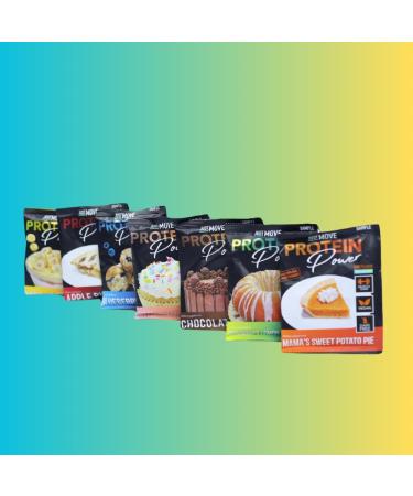 Just Move Protein Sample Pack Bundle - 7 Flavors - Buy Online on GoSupps.com