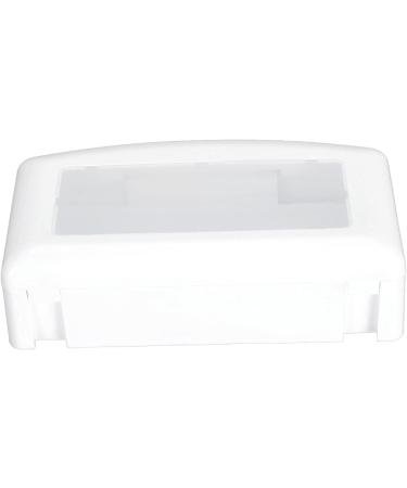 Nail Tool Cleaning Tray Multifunctional Long Life Easy Clean Makeup Tool Needle Cleaning Box for Travel (White) - Buy Online on GoSupps.com