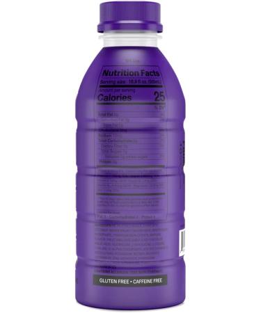 New Prime Hydration ALL 8 Flavours - Strawberry Watermelon Meta Moon Ice Pop Grape Orange Blue Raspberry Tropical Punch & Lemon Lime (8 Pack - 16Oz Per Bottle) - Buy Online on GoSupps.com