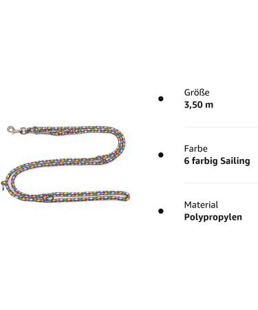 Dogeline Double-Leash for Medium Dogs | 39 Colors | 3.5m Stable Practice Line up to 45kg - Buy Online on GoSupps.com