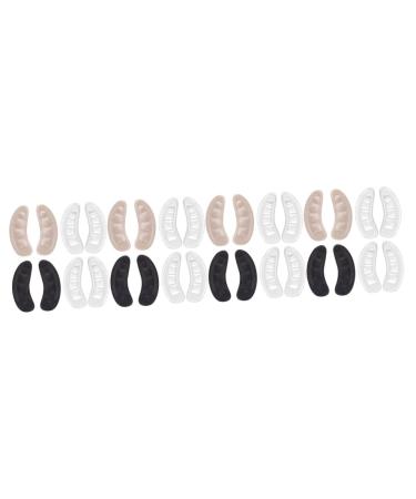 Mobestech 16 Pairs Anti-wear Stickers for High Heels Heel Pads for Shoes Foot Pads for High Heels Heel Inserts Cushions Shoe Pad Clear Heels Comfortable Heel Stickers Carpet Women's Sandals