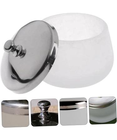 ERINGOGO 1pi ce Frosted Cup Pour D maquillage Avec Couvercle Tasse Ronde Pour Nettoyage De Blanc - Buy Online on GoSupps.com