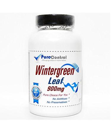 Wintergreen Leaf 900mg // 90 Capsules // Pure // by PureControl Supplements