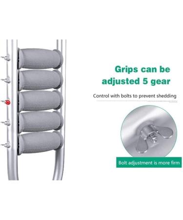 Crutches for Adults Underarm Underarm Crutches for Adjustable Adjustable Crutches Lightweight and Foldable Multi- Function Telescopic Walking Stick for Adults and Teenager Great for Travel or Work A Small - Buy Online on GoSupps.com