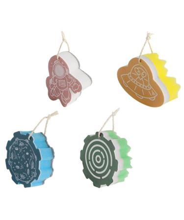 Utensils Multi Sided Scrubbing Scouring Stick Pans Non- Dishwashing Dishes Rags Supplies Wipe Sponges Washing Double- Pads Cookware Planet Non Pan Car Veggies Cleaning Pot As Shown