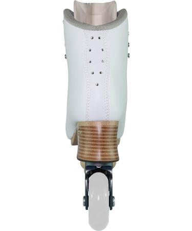 Jackson Atom Ultima Elle Women's Inline Figure Roller Skate - White, Size 5.5 - Buy Online on GoSupps.com