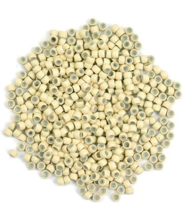 1000pcs 3.0mm Silicone Nano Rings Hair Extension Beads Blonde - Hair Links for Micro Ring Extensions - Buy Online on GoSupps.com
