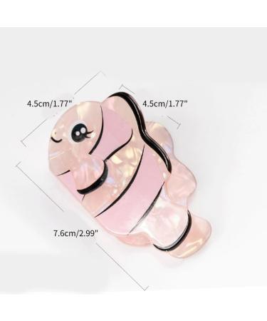 PLCPDM Marine Animals Hair Claw Clips Jaw Clip Ponytail Holder Hair Jaw Clip Hair Supplies Yellow - Buy Online on GoSupps.com