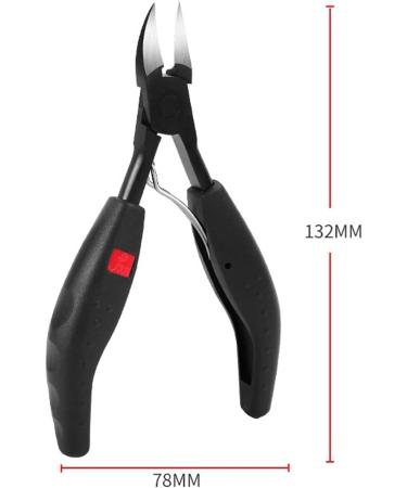 OUSIKA Nail Clippers 1pc Professional Stainless Steel Nail Clippers Thick Toenail Toe Nail Clippers Scissors Fungus Ingrown Chiropody Podiatry Plier Nails - Buy Online on GoSupps.com