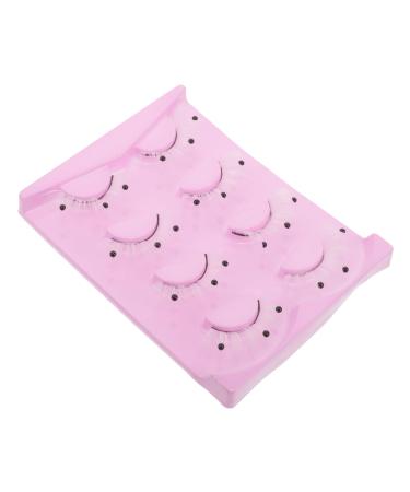 Beatifufu 4 Pairs Pearl False Eyelashes Lash Extension Eyelashes White Makeup Eyelashes Fake Eyelashes Cosplay Fake Eyelashes Long White Fake Eyelashes Fake Eyelashes for Women White Lashes