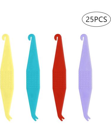25 Pack Orthodontic Elastic Tools - Plastic Braces Placemakers Rubber Band Removers & Clamps for Easy Dental Care - Buy Online on GoSupps.com
