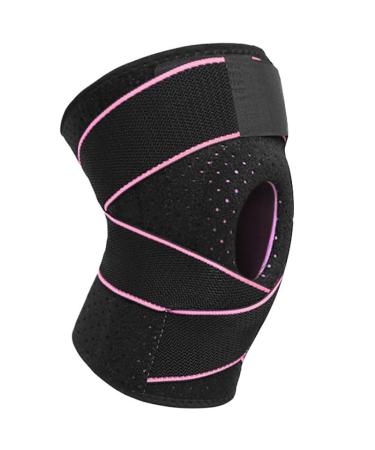 Adjustable Elastic Knee Support Brace | Professional Hinged Athletic Shock-Absorbing Protection for Sports - Buy Online on GoSupps.com