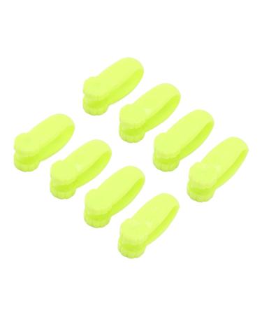 TENP Hand Acupressure Clip portable 8-part practical hand pressure point clip for pain relief from the thumb and index finger in the case of headaches (green)