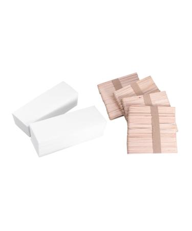 Doitool 800 Stk Cotton Cleaning Cloths - Strong Hair Removal Wax Stripes for Salon & Home Use - Premium Depilating Bamboo Fabric - Buy Online on GoSupps.com